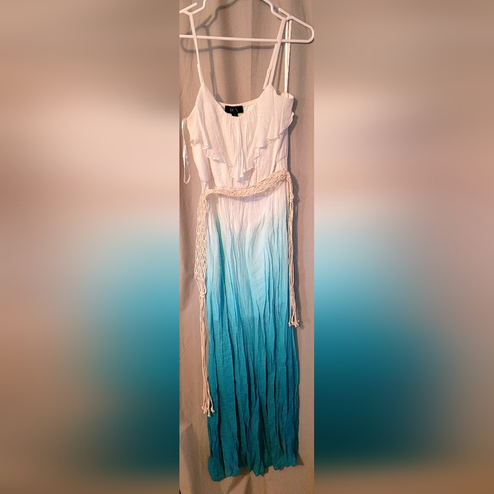 Beautiful BCX Blue Ombre Cotton Dress